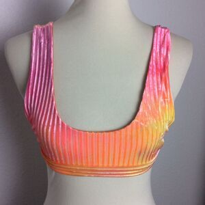 Dippin Daisys Bikini Top Ribbed Ombre Swimwear